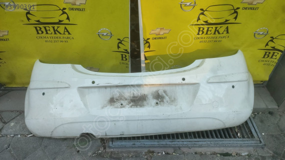 OPEL CORSA D ARKA TAMPON BEYAZ ÇIKMA ORJİNAL YEDEK PARÇA