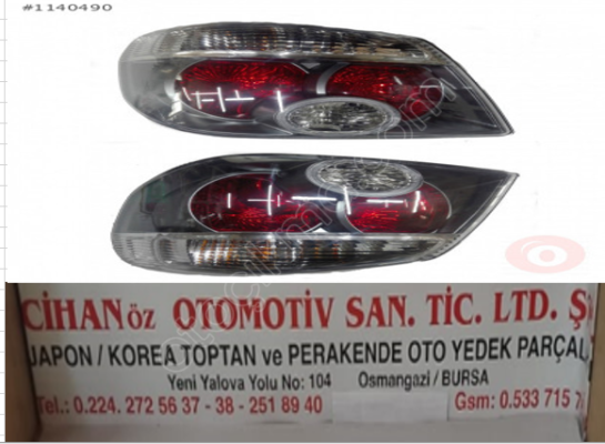 Mitsubishi Outlander Stop 2004 2006