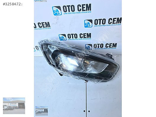 OTO CEMDEN ÇIKMA FORD COURİER SAĞ FAR YAN SANAYİ SİYAN ZEMİ
