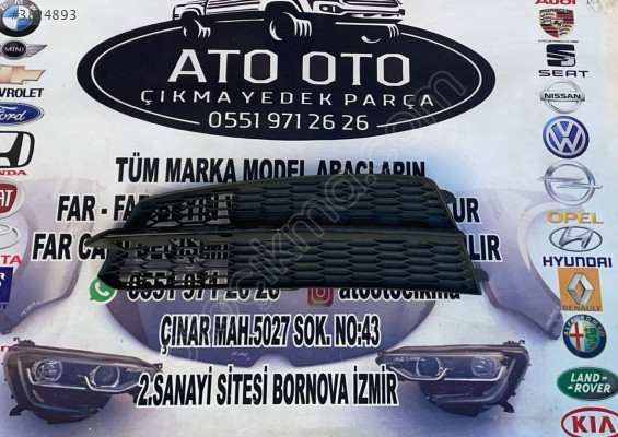 AUDİ A6 ORJİNAL ÇIKMA SOL SİS KAPAĞI