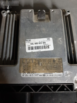 0281015583- 03L906022MK  AUDİ MOTOR BEYNİ