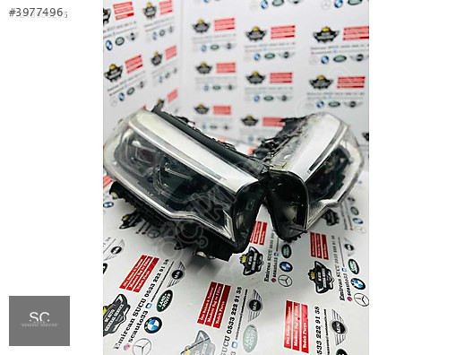BMW 5 SERİSİ G30 ADAPTİVE FULL LED SAĞ VE SOL FAR TAKIM ORJİNAL