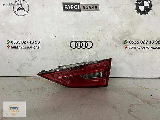 A3 SEDAN LEDLİ SAĞ İÇ STOP ORJİNAL