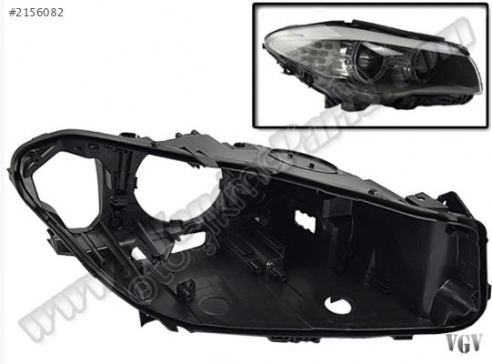 BMW 5 SERİSİ F10 SAĞ FAR KASASI SIFIR 2010-2013 UYUMLU