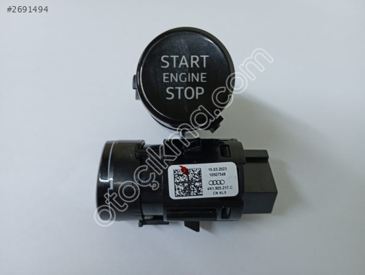 4K1905217C AUDI A7 START STOP DÜĞMESİ