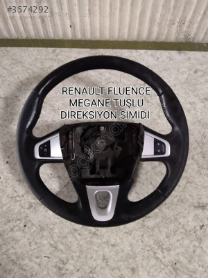 RENAULT FLUENCE MEGANE 3 ORJİNAL TUŞLU DİREKSİYON SİMİDİ