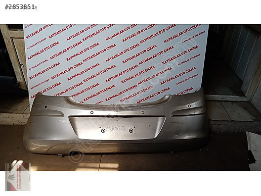 CORSA D ARKA TAMPON KAYHANLAR OTO ÇIKMA 505 217 1791