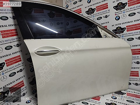 BMW 5 SERİSİ F10 SAĞ ÖN DOLU BEYAZ KAPI