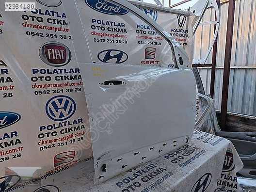 Dacia Dokker ön sağ kapı Orjinal beyaz