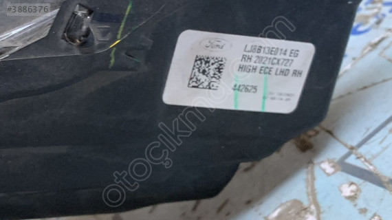 FORD MUSTANG SAĞ ÖN FAR ORJ ÇIKMA 2024 LJ8B 13E14 EG