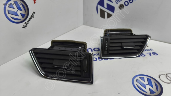 SKODA OCTAVİA SAĞ SOL GÖĞÜS IZGARALARI ORİJİNAL ÇIKMA 5E0819701C