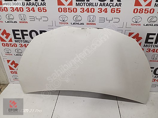 TOYOTA YARİS MOTOR KAPUTU ÇIKMA ORİJİNAL PARÇA 2012-2019