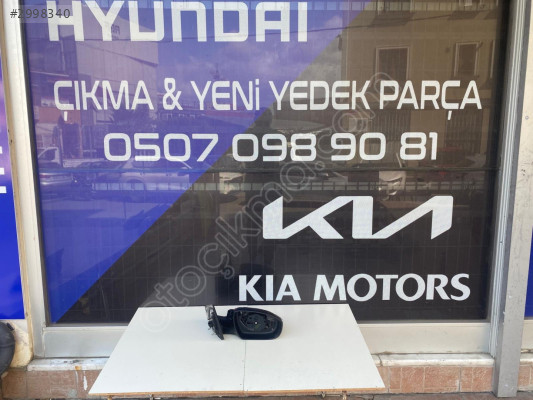 HYUNDAİ İ20 2014-2020 SAĞ AYNA SİNYALLİ  ORİJİNAL ÇIKMA YEDEK