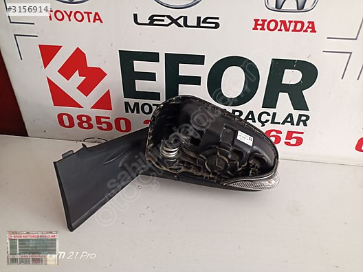 TOYOTA YARİS SOL AYNA ÇIKMA ORİJİNAL PARÇA 2012-2019