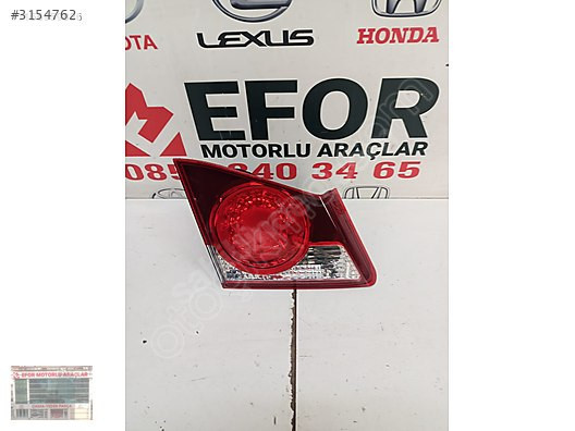 HONDA CIVIC SIFIR SOL İÇ STOP 07-09