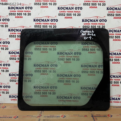 Ford Connect sol sürgülü kapı camı Orj