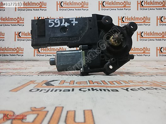 RENAULT FLUENCE MEGANE 3 CAM MOTORU VE BEYNİ 807310699R SOL ÖN