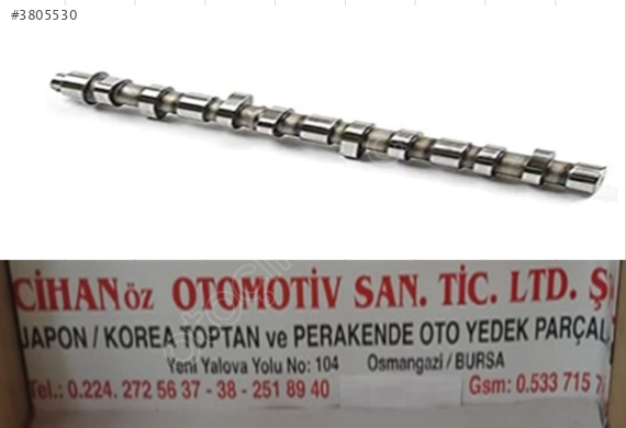 HYUNDAİ H100L300 STAREXBONGO EKSANTRİK MİLİ 94-06 24100-42200 ORJ