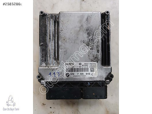 BMW E90 Motor Beyni DME 7581848 - 0261S04117