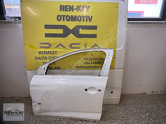 RENAULT MEGAN 4 SOL ÖN KAPI BEYAZ ORJ ÇIKMA RENKAY OTO KOCAELİ