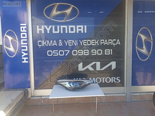 HYUNDAİ İ20 2014-2020 SAĞ LED MERCEKLİ FAR ORİJİNAL ÇIKMA