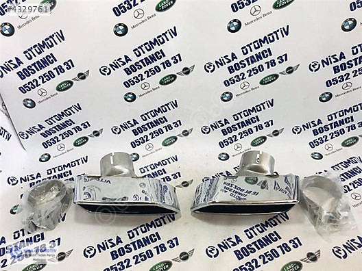 BMW 5 SERİSİ F10 KASA SAĞ SOL EGZOZ UCU M SIFIR 18302298448