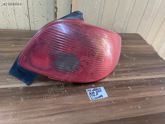 PEUGEOT 206 SAĞ STOP LAMBASI ORJİNAL ÇIKMA TEMİZ