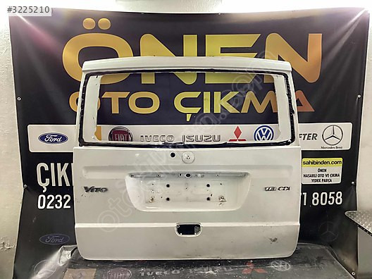 MERCEDES VİTO 113 CDİ ARKA BAGAJ KAPAĞI ÇIKMA ORJİNAL