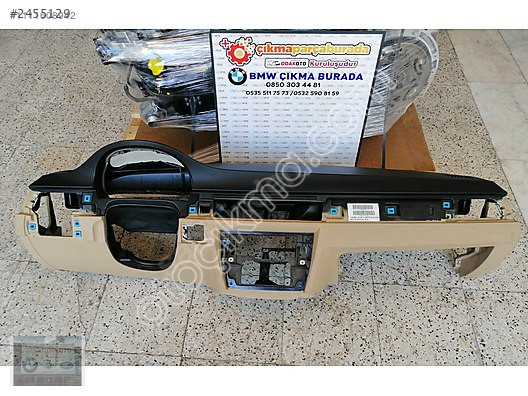 BMW E90.E92.E93 3 Serisi (ÇİFT RENK) Çıkma Torpido İşl