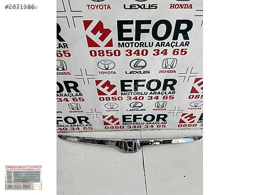 HONDA CRV BAGAJ KROMU ORJİNAL ÇIKMA YEDEK PARÇA