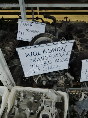 WOLKSWAGEN TRANSPORTER T4 PASAT B5 1.9 BENZİNLİ MOTOR ÇIKMA PARÇ