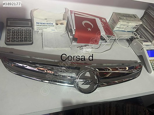 Opel corsa d ön panjur nikelaj çıkma ORJİNAL