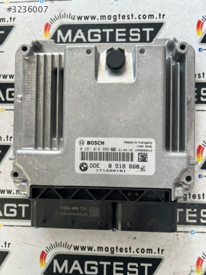 Bmw 320D DDE 8519668 0281018985 EDC17C50 E91 MOTOR BEYNİ ECU