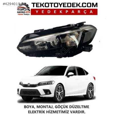 CİVİC FE1 ÖN FAR SAĞ SOL 2021 VE ÜZERİ / KAMPANYA