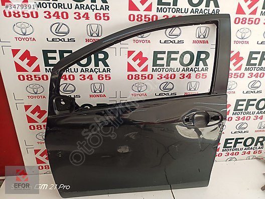 TOYOTA YARİS SOL ÖN KAPI ÇIKMA ORİJİNAL PARÇA 2006-2011