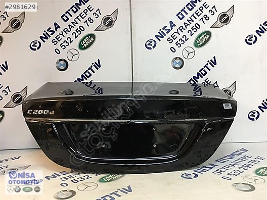 MERCEDES C SERİSİ W205 AMG KASA BAGAJ KAPAĞI ORJ ÇIKMA