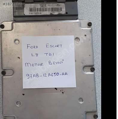 FORD ESCORT 1800cc TDİ MOTOR BEYNİ ECU 97AB12A650AA