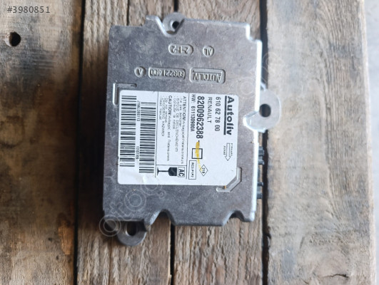 8200962388 Renault Megane 2 airbag beyni