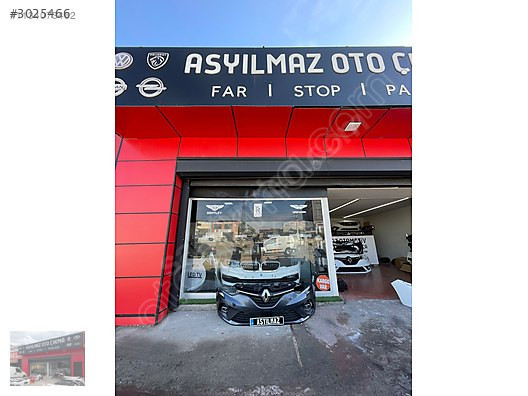 RENAULT CLİO 5 ÖN TAMPON DOLU ORJİNAL