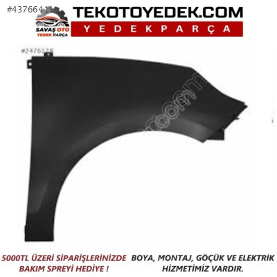 SCENIC ÖN ÇAMURLUK SİYAH SAĞ SOL 2009 VE ÜZERİ / KAMPANYA