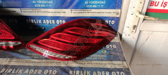 Mercedes S w 222 sağ arka stop LED'li