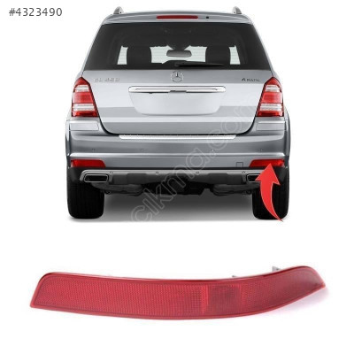 X164 GL Arka Tampon Reflektörü Sağ 2009-2013 1648201074