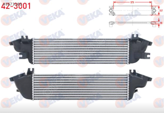 RADYATÖR INTERCOOLER MİTSUBİSHİ L200 4N15 15->