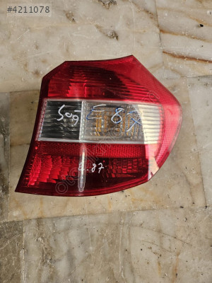 BMW 1 kasa e87 sağ arka stop çıkma orjinal sökme