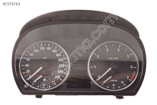 BMW E90 E91 E92 Km Saati Gösterge Paneli Kadran 6974651-01