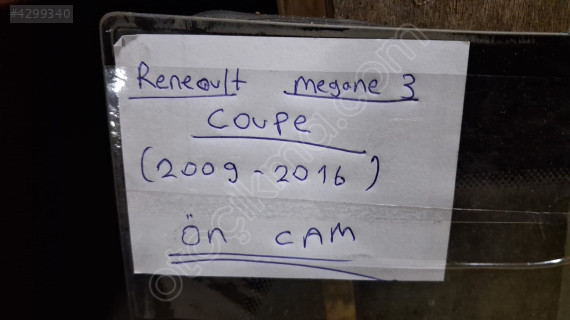 2009-13 RENAULT MEGANE 3 COUPE ÖN CAM ÇIKMA ORJİNAL