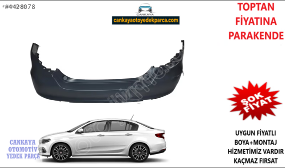 FİAT EGEA SEDAN ARKA TAMPON SIFIR -735670238