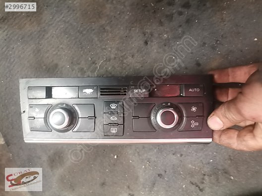 AUDİ A6 2007 MODEL KLİMA KONTROL PANELİ ORİJİNAL ÇIKMA 4F1820043