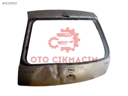 Opel Corsa C bagaj kapağı