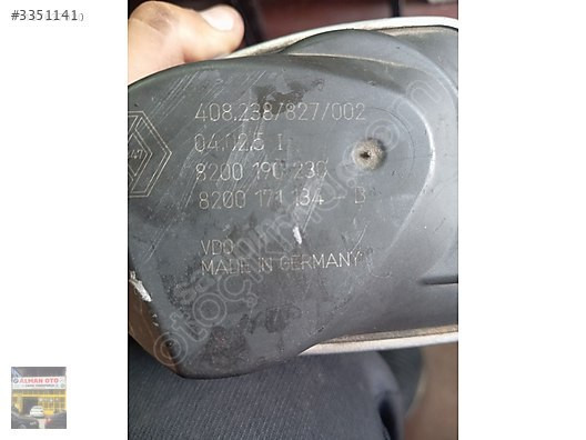 8200190230 MEGANE 2 GAZ KELEBEĞİ